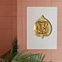Brass Paan Plate with Lord Ganesh Idol KBH08057