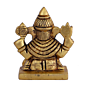 Brass Dagdu Ganesh Idol KBH08062