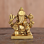 Brass Dagdu Ganesh Idol KBH08062