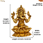Brass Ganesha Statue KBH08070