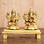 Brass Ganesha & Lakshmi Idol KBH08074