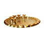 BRASS POOJA DISH KBH08079