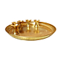 BRASS POOJA DISH  KBH08080