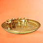 BRASS POOJA DISH  KBH08080