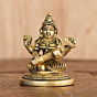 Brass Sarasvati Goddess Idol KBH08087