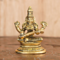 Brass Sarasvati Goddess Idol KBH08089