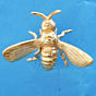 Brass Bee Wall Decor KBH08117