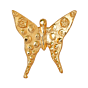 Brass Butterfly Wall Decor KBH08121