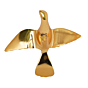 Brass Lacquer Bird Wall Decor KBH08122