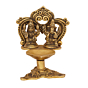 Brass Laxmi Ganesh Deepak  KBH08169