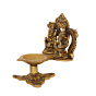 Brass Laxmi Ganesh Deepak  KBH08169