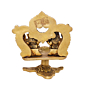 Brass Laxmi Ganesh Deepak  KBH08169