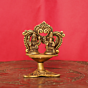 Brass Laxmi Ganesh Deepak  KBH08169