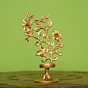 Brass Tree with Candle Stand 7 Inch KBH08189