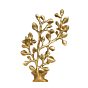 Brass Diya Tree 6 Inch KBH08190