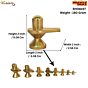 Brass Shivling Idol KBH08197