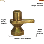Brass Shivling Idol KBH08197