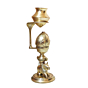 Brass Shivling 9 Inch KBH08199
