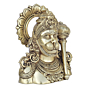 Brass Hanuman Face with Gada 8 Inch KBH08217