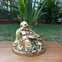 Brass Laughing Buddha Medium Statue KBH08219