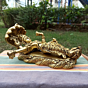Brass Vishnu Lying on Snake statue KBH08221