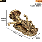 Brass Vishnu Lying on Snake statue KBH08221