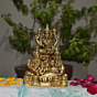 Brass Lakshmi Kuber Saraswati Idol KBH08223