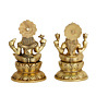BRASS LAXMI & VISHNU 5 Inch KBH08231
