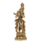 Brass Krishna Idol KBH08237