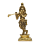 Brass Krishana 9 Inch KBH08240
