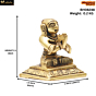 Brass Swami Ramanuja Idol KBH08248