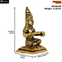 Brass Goddess Annapurna Idol KBH08249