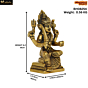 Brass Karma Devi Idol KBH08254