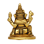 Brass Ganesh Idol KBH08264