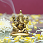 Brass Ganesh Idol KBH08264