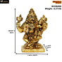 Brass Narasimha Idol KBH08269