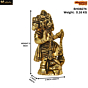 BRASS HANUMAN 3 Inch KBH08274