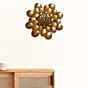 Brass Flower 3D Wall Hanging 11 Inch KBH08275