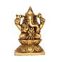 Brass Ganesha Idol KBH08280