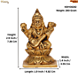 Brass Saraswati Idol KBH08282