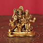 Brass Shiv family Idol  KBH08643
