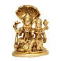 BRASS VISHANU & LAXMI 4 Inch KBH08297