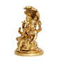 BRASS VISHANU & LAXMI 4 Inch KBH08297
