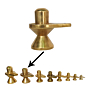Brass Shivling Idol KBH08550