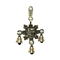 Brass Swastik Bell 7 Inch KBH08347
