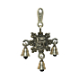 Brass Swastik Bell 7 Inch KBH08347