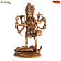 Brass MahaKali Maa Idol KBH08447