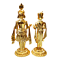 Brass lord swaminaryan Pair KBH08462
