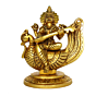 Brass Saraswati Idol KBH08465
