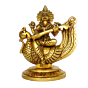 Brass Saraswati Idol KBH08465